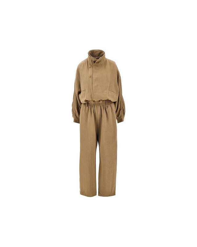 [THE FRANKIE SHOP] Track jacket SS26 JLFS22103200.CAMEL-CAMEL