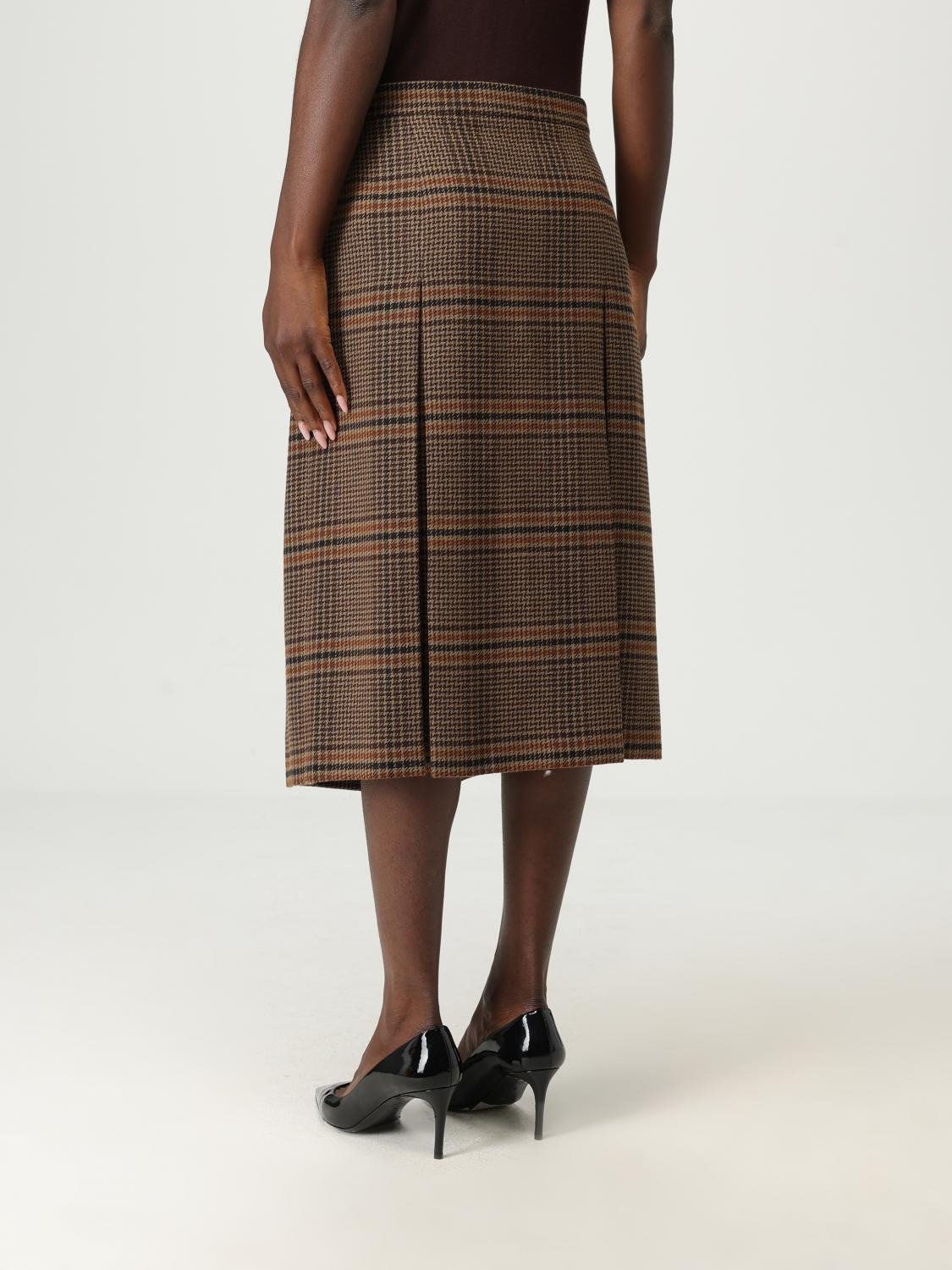 [Saint Laurent] Midi skirt FW25 831068Y9I70 2849