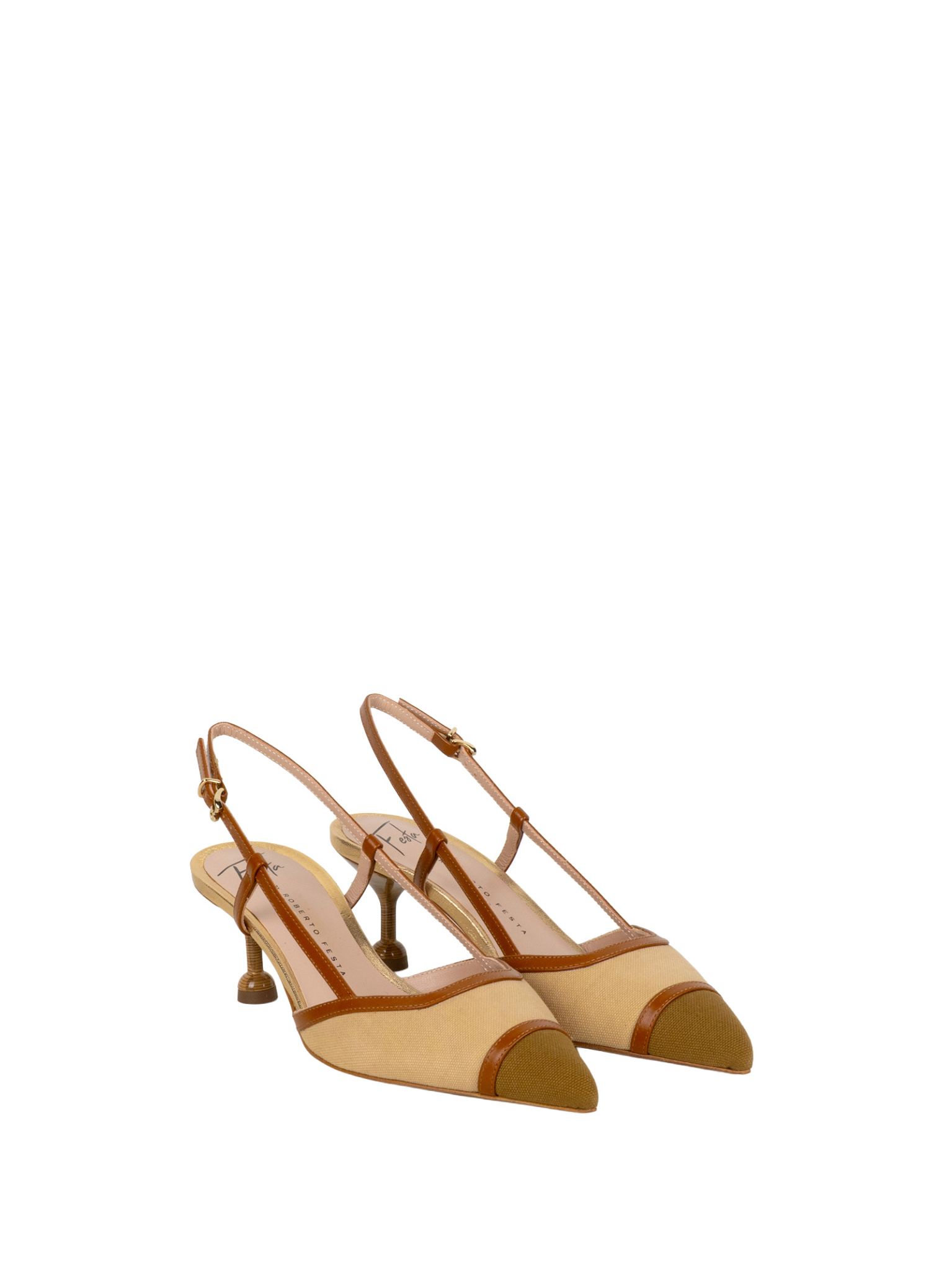 [ROBERTO FESTA] Sandals SS26 DELFINA/1CANVAS KAKI