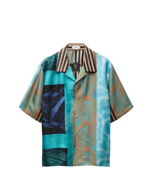 [Versace] Shirts Short Sleeve FW26 1025703 1A18722 5X000