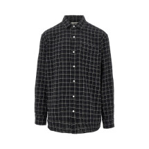 [foret] Shirts Long Sleeve SS26 F1039.BLACK CHECK-BLACK CHECK