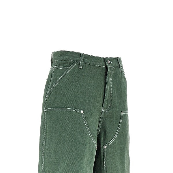 [AWAKE NY] Trousers SS26 AWK-SP26-PA009.DARK GREEN-DARK GREEN
