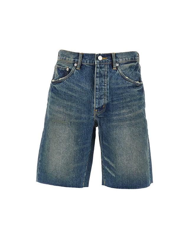 [Purple Brand] Shorts SS26 P059-VTST226.MID INDIGO-MID INDIGO