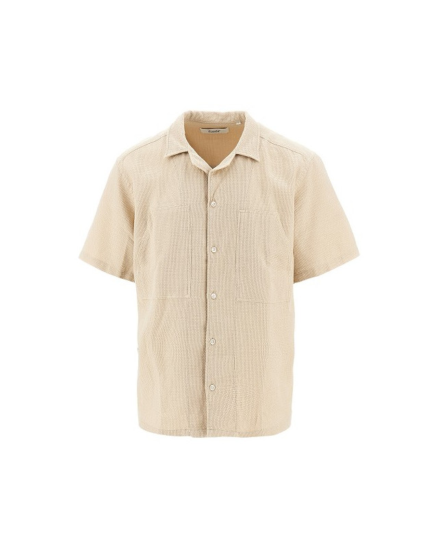 [foret] Shirts Short Sleeve SS26 F1032.OATMEAL-OATMEAL