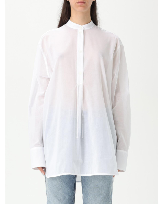 [TOTEME] Shirts Long Sleeve SS25 252WRT0427FB0372 047