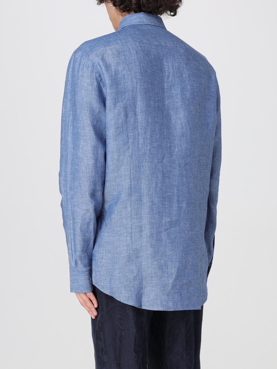 [Etro] Shirts Long Sleeve FW25 MRIB000299TU3F3 B0068