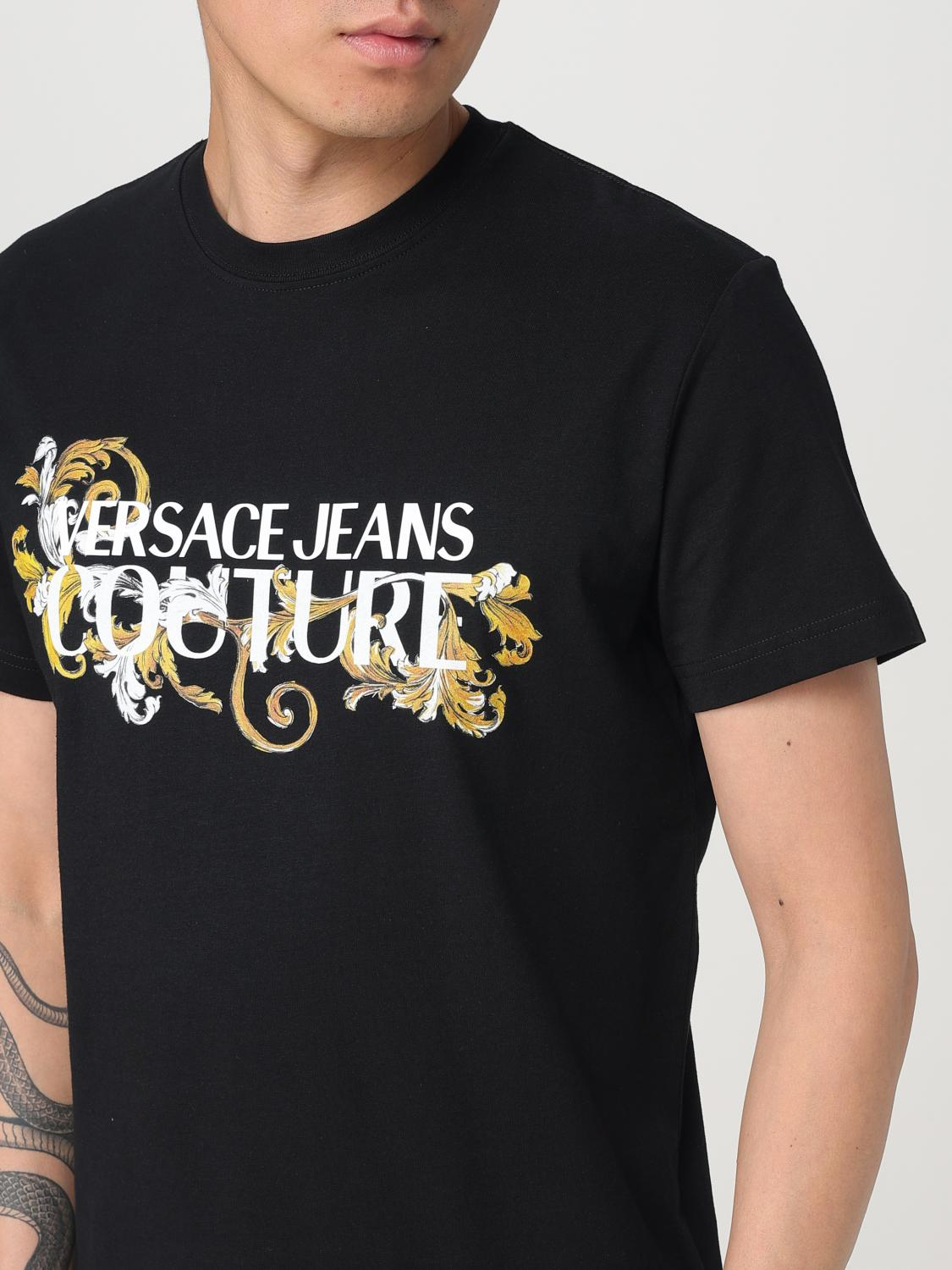 [VERSACE JEANS COUTURE] T-shirts Short Sleeve SS25 78GAHC05CJ01C G89