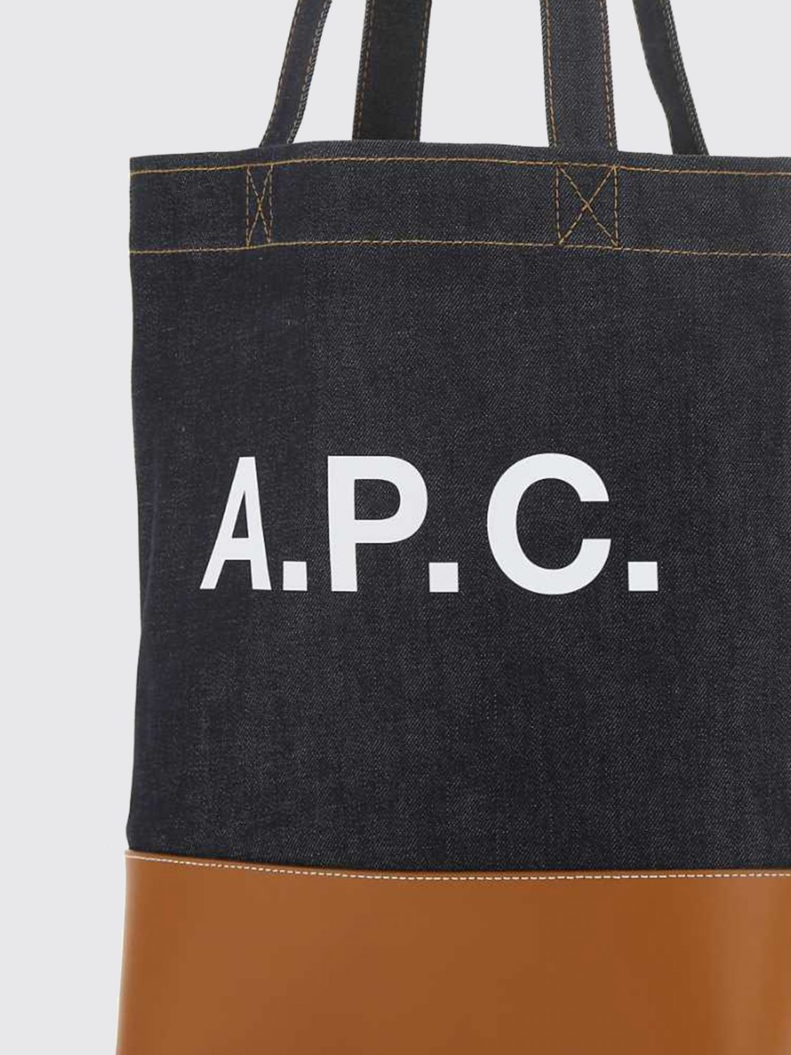 [A.P.C.] Tote bag SS26 CODDPM61444 CAF