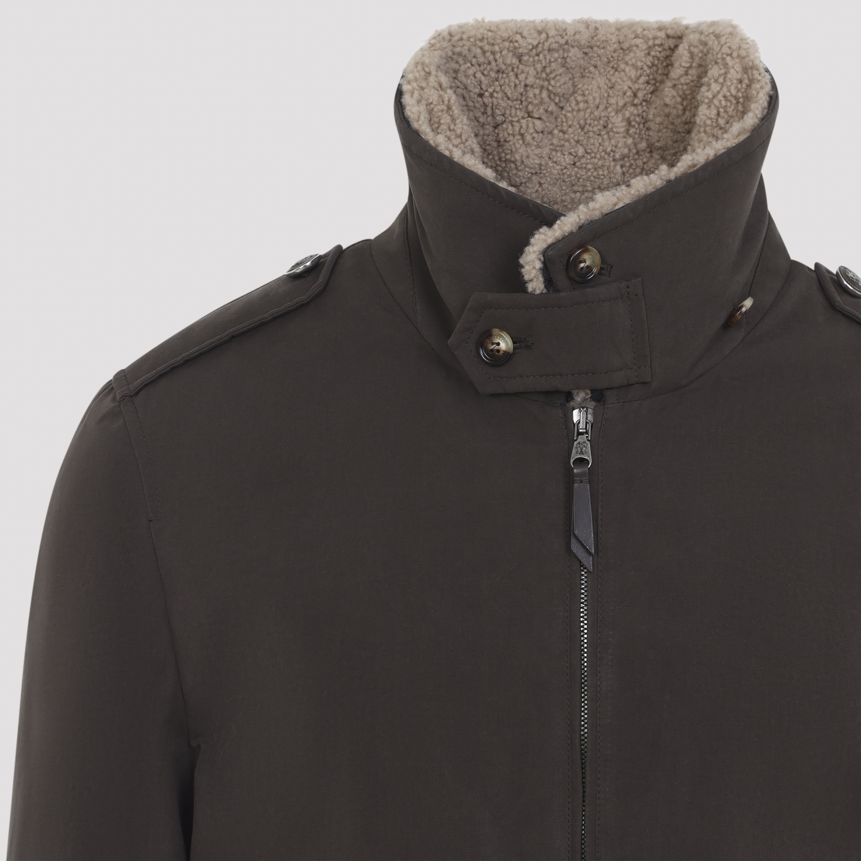 [Brunello Cucinelli] Mouton jacket FW26 MG5456003