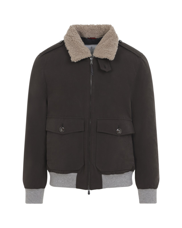 [Brunello Cucinelli] Mouton jacket FW26 MG5456003