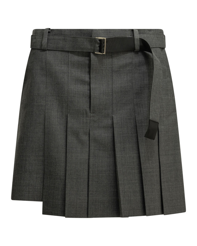 [Sacai] Mini skirt FW26 26-08573301