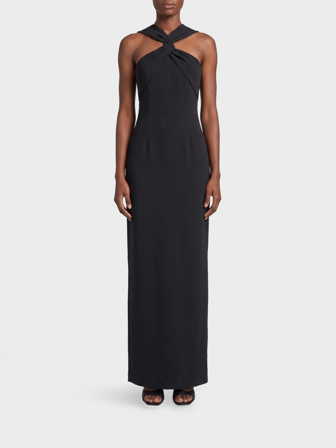[Solace London] Sleeveless dress SS26 OS47043 BLACK
