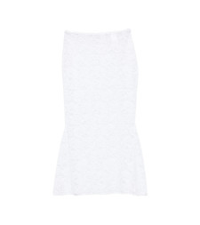 [OSEREE] Long skirt SS26 BFSF268 FULL LACE WHITE