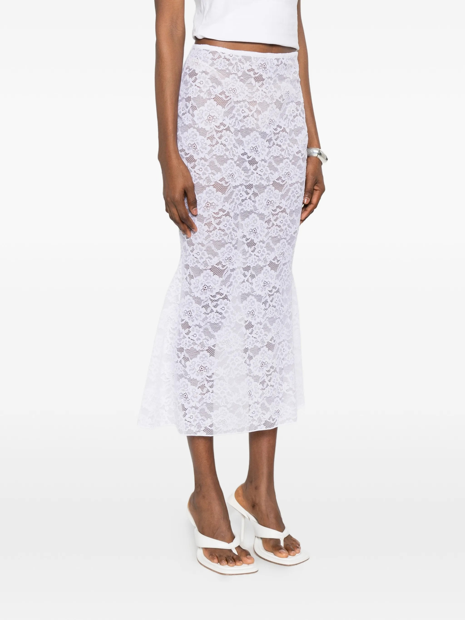 [OSEREE] Long skirt SS26 BFSF268