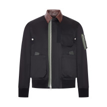 [Sacai] Bomber Jacket FW26 2604031M001 BLACK