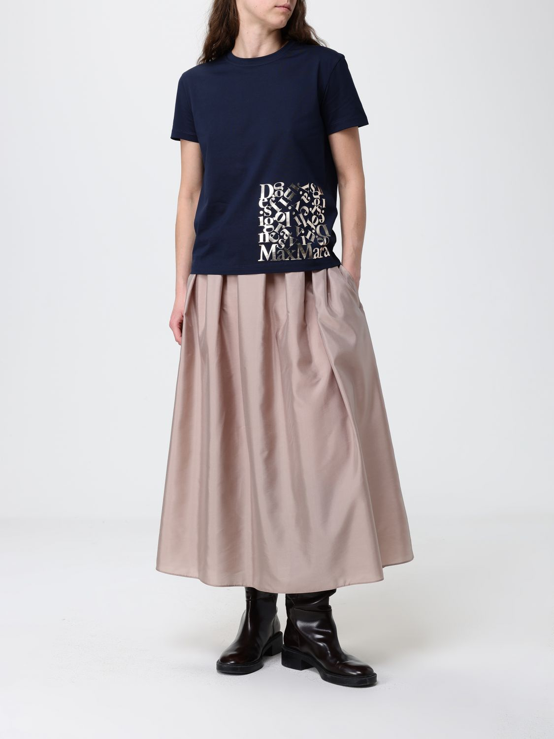 [S Max Mara] T-shirts Short Sleeve SS26 2619971033600 006