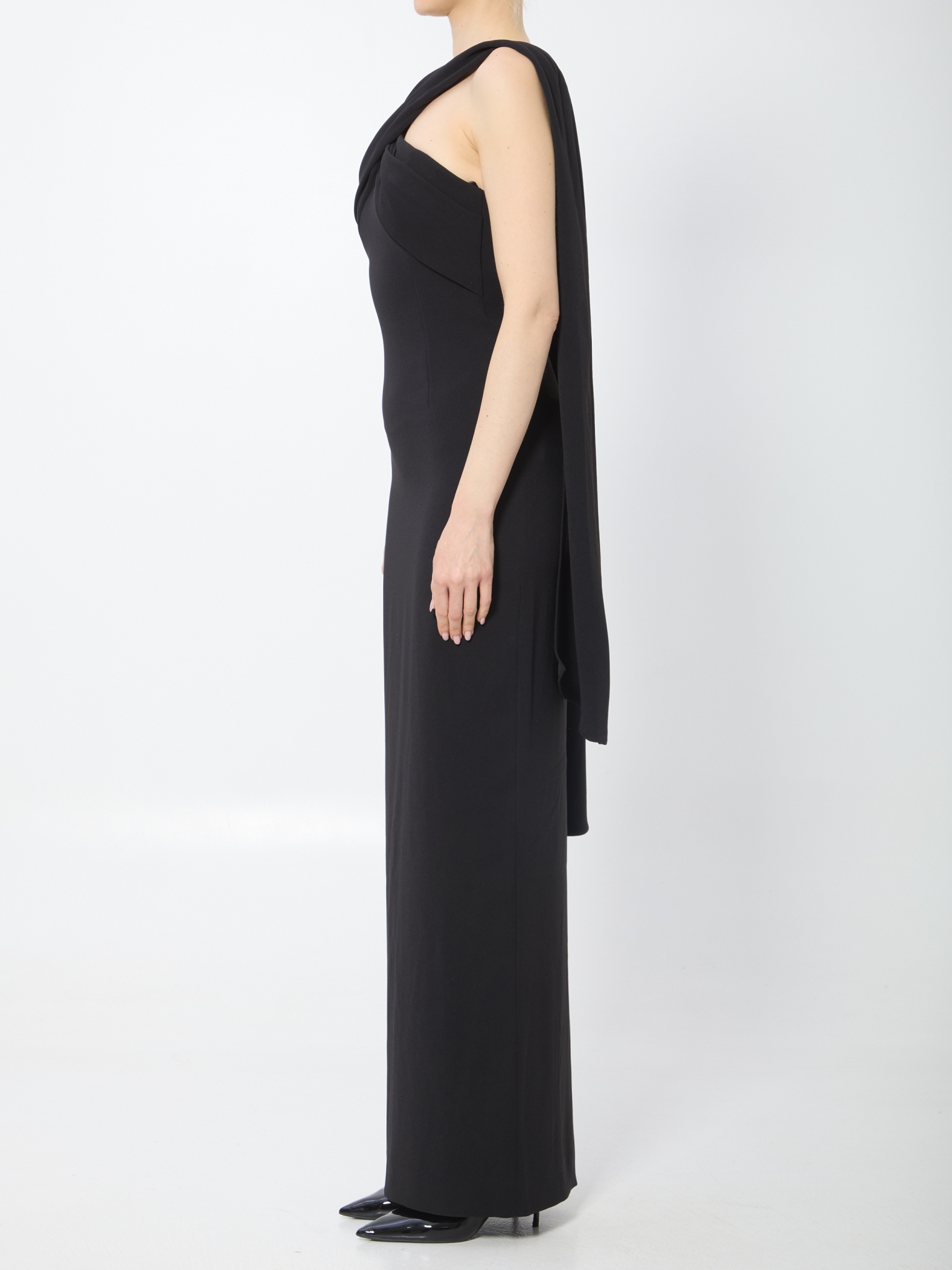 [Solace London] Sleeveless dress SS26 OS47043__BLACK