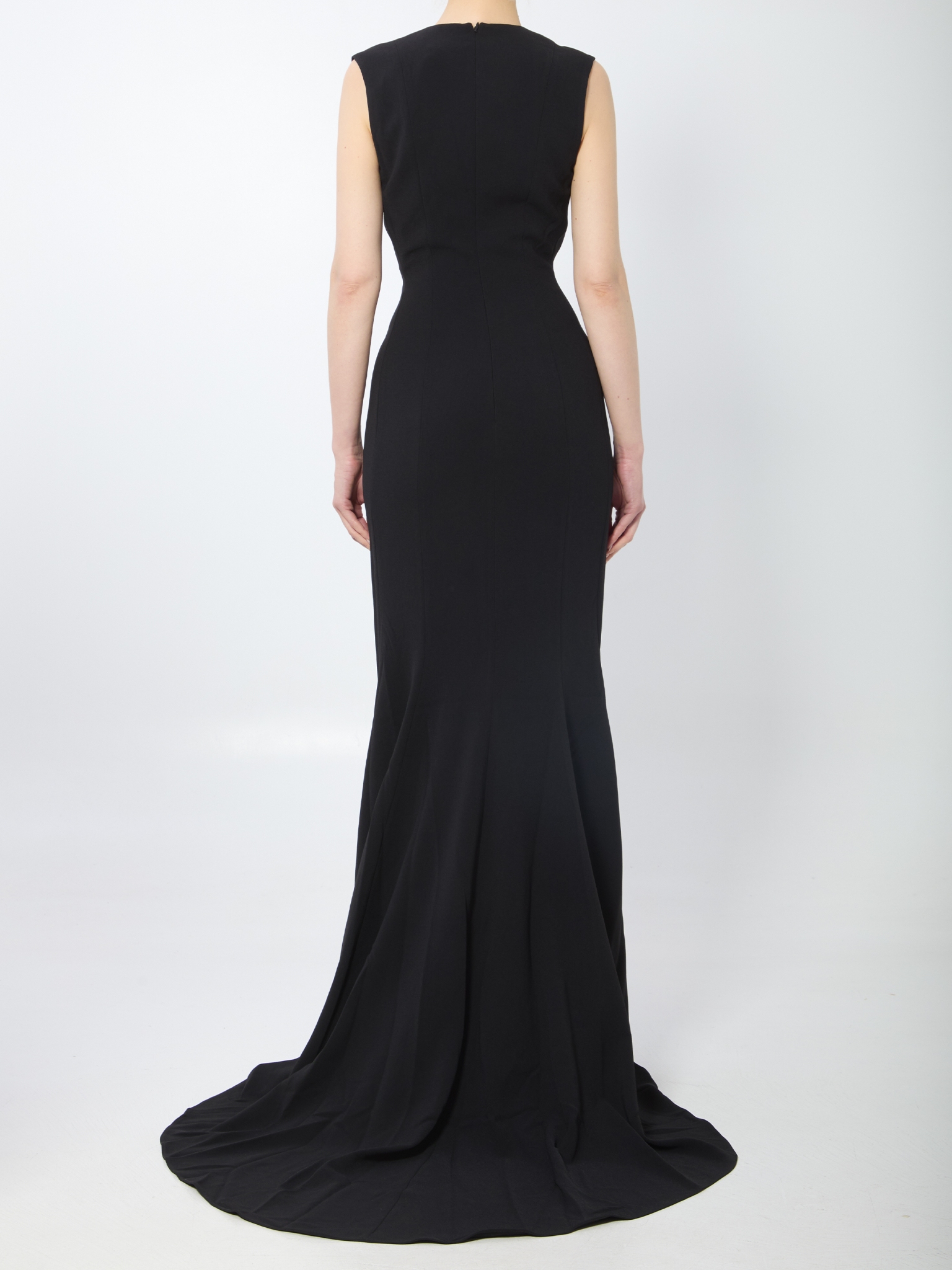 [Solace London] Sleeveless dress SS26 OS47005__BLACK