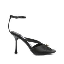 JIMMY CHOO SIVA95 AODBLACK/WHITE