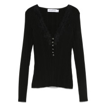 SELF PORTRAIT AW25-042T BLACK