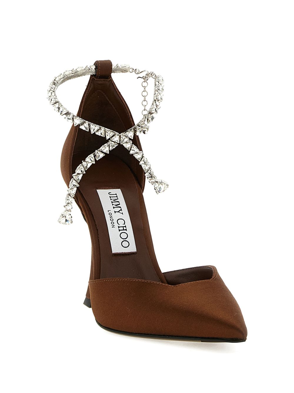 JIMMY CHOO STEVIE100 SATBRONZE