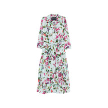 SAMANTHA SUNG AUDREYDRESSSHIRT GALERIESUMMERBOUQUETSOFTAQUA