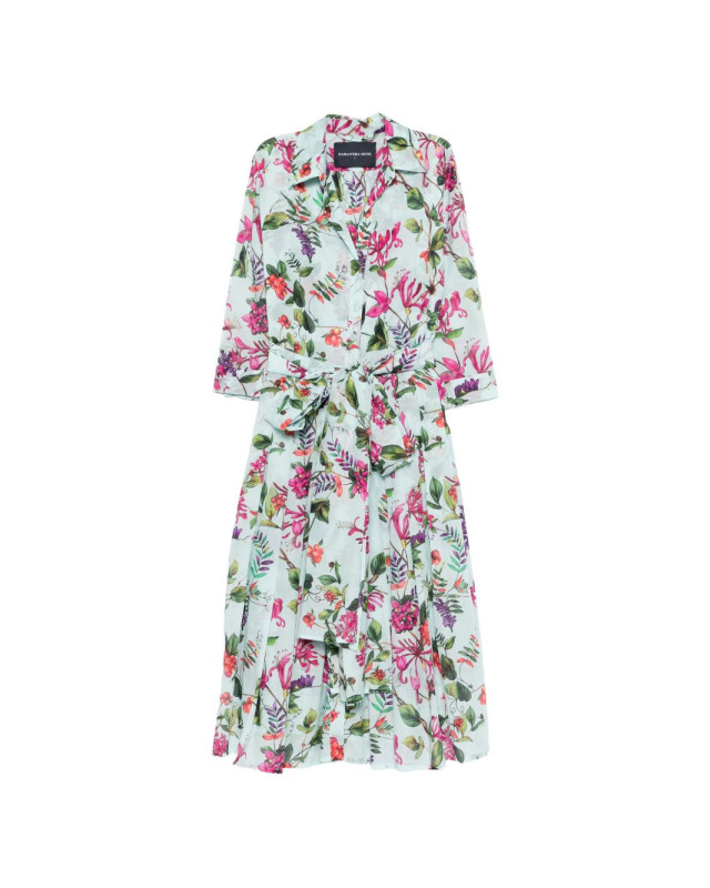 SAMANTHA SUNG AUDREYDRESSSHIRT GALERIESUMMERBOUQUETSOFTAQUA