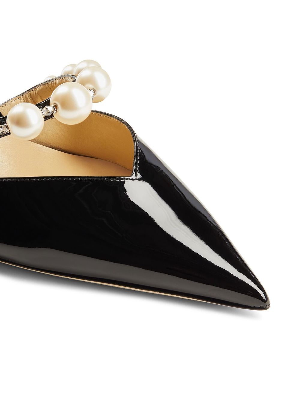 JIMMY CHOO AURELIE65 XKMBLACK/WHITE