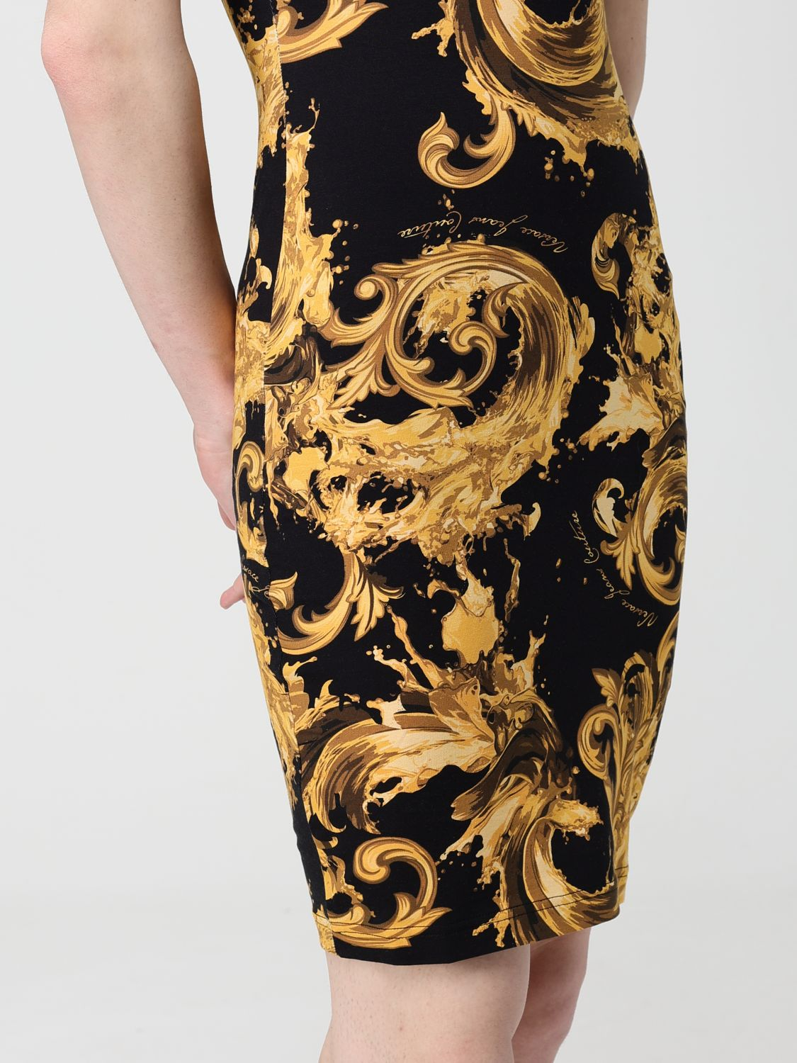 [VERSACE JEANS COUTURE] Short sleeve dress SS26 80HAO939JS553 G89