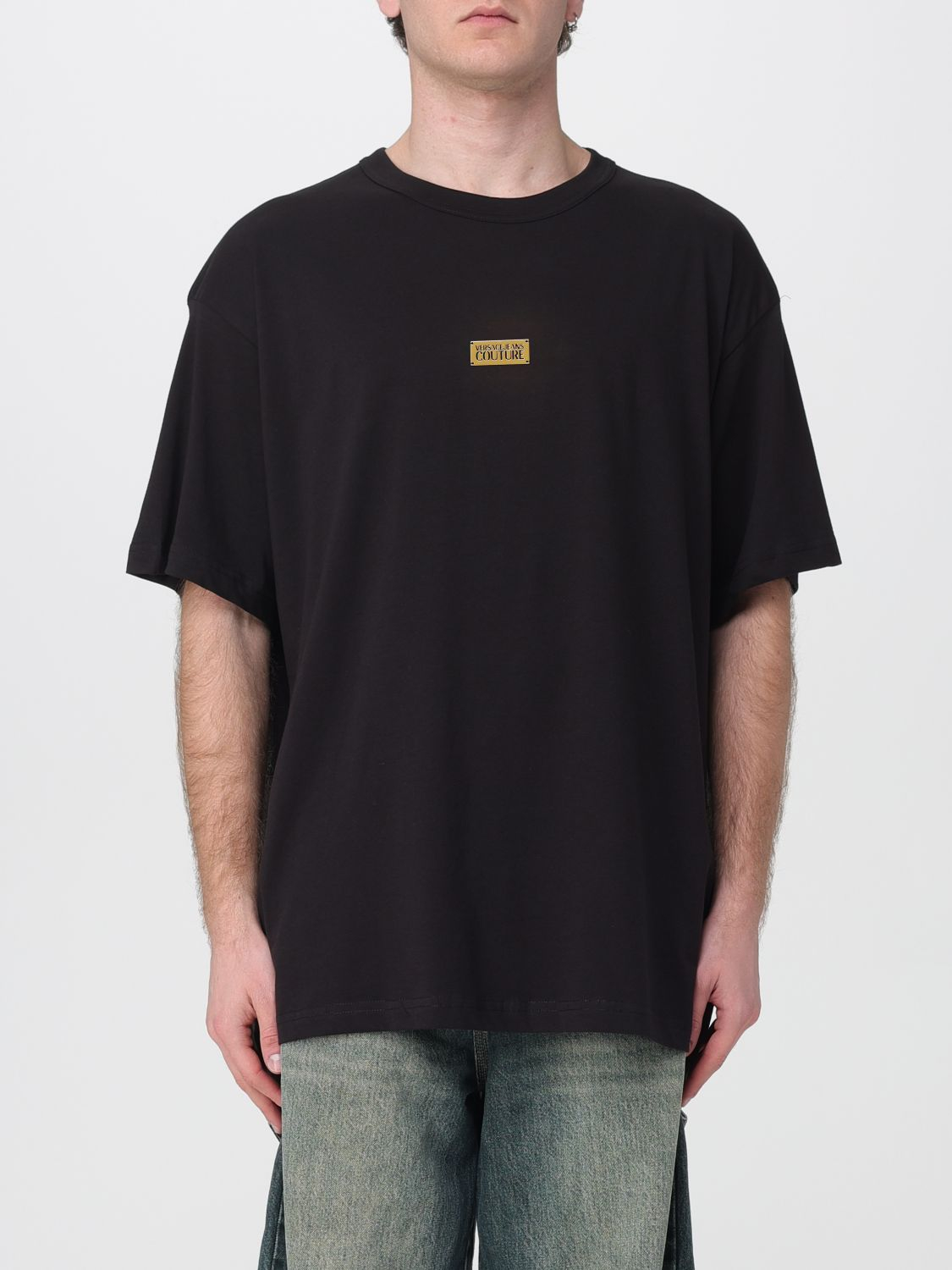 [VERSACE JEANS COUTURE] T-shirts Short Sleeve SS26 80GAHT05CJ00T G89
