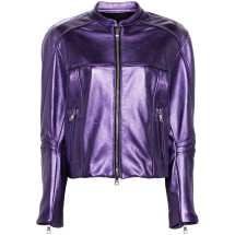 [Laquan Smith] Bomber jacket FW24 LSS24O-007  GRAPE