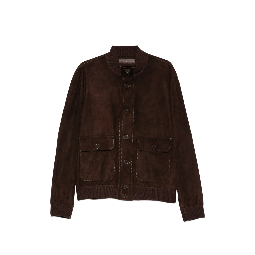 [Santoro] Leather Jacket SS26 50685-U  DKBRO