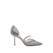 JIMMY CHOO AURELIE85 QKGANTHRACITE/WHITE