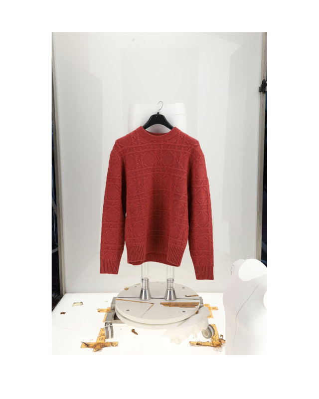 MAGLIONE CANNAGE MATTONE