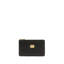 Leather zip Card Holder