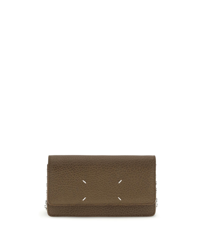 Grained leather Wallet