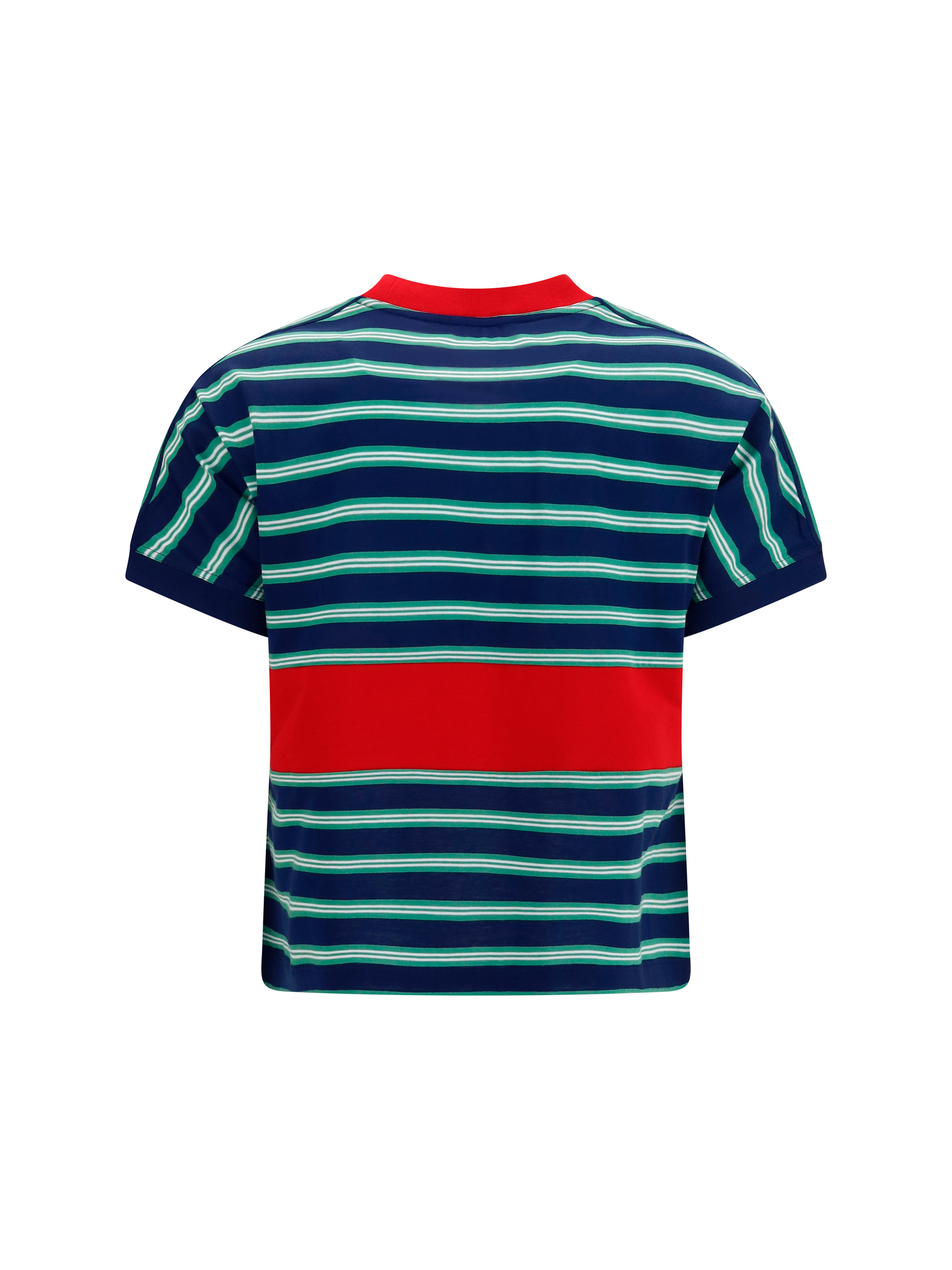Striped cotton T-shirt