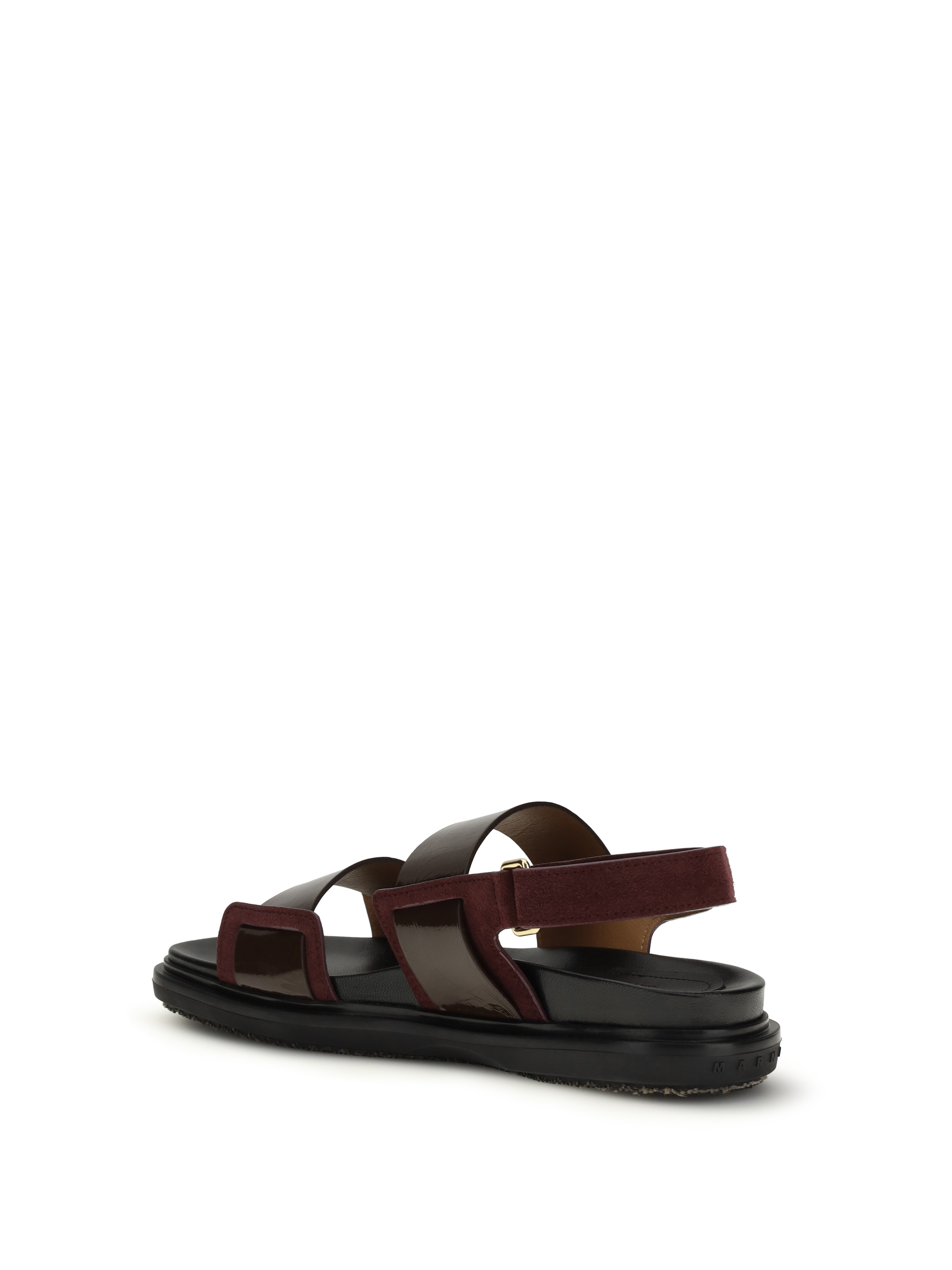 Double-strap Fussbett Sandals