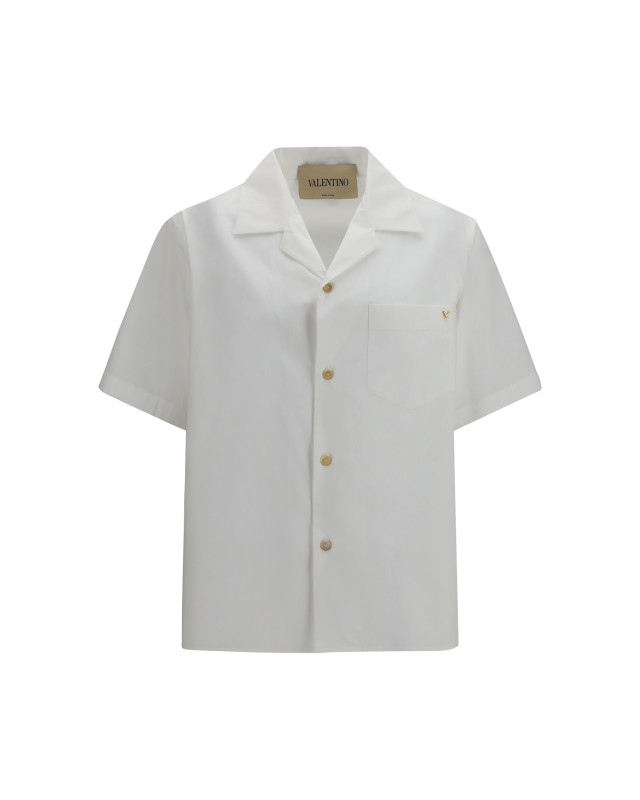Short-sleeve Shirt with VLogo