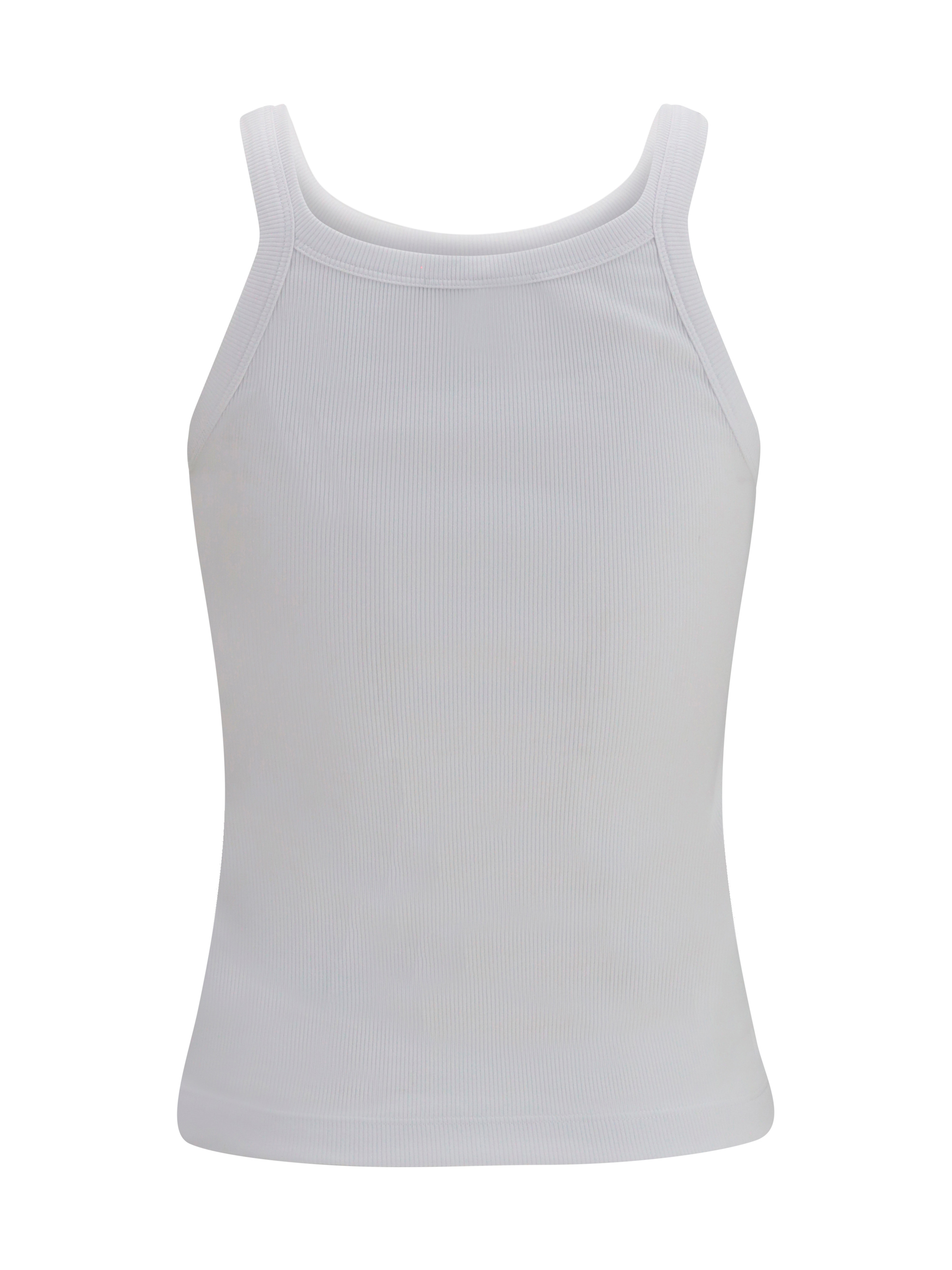 Ribbed cotton tank Top