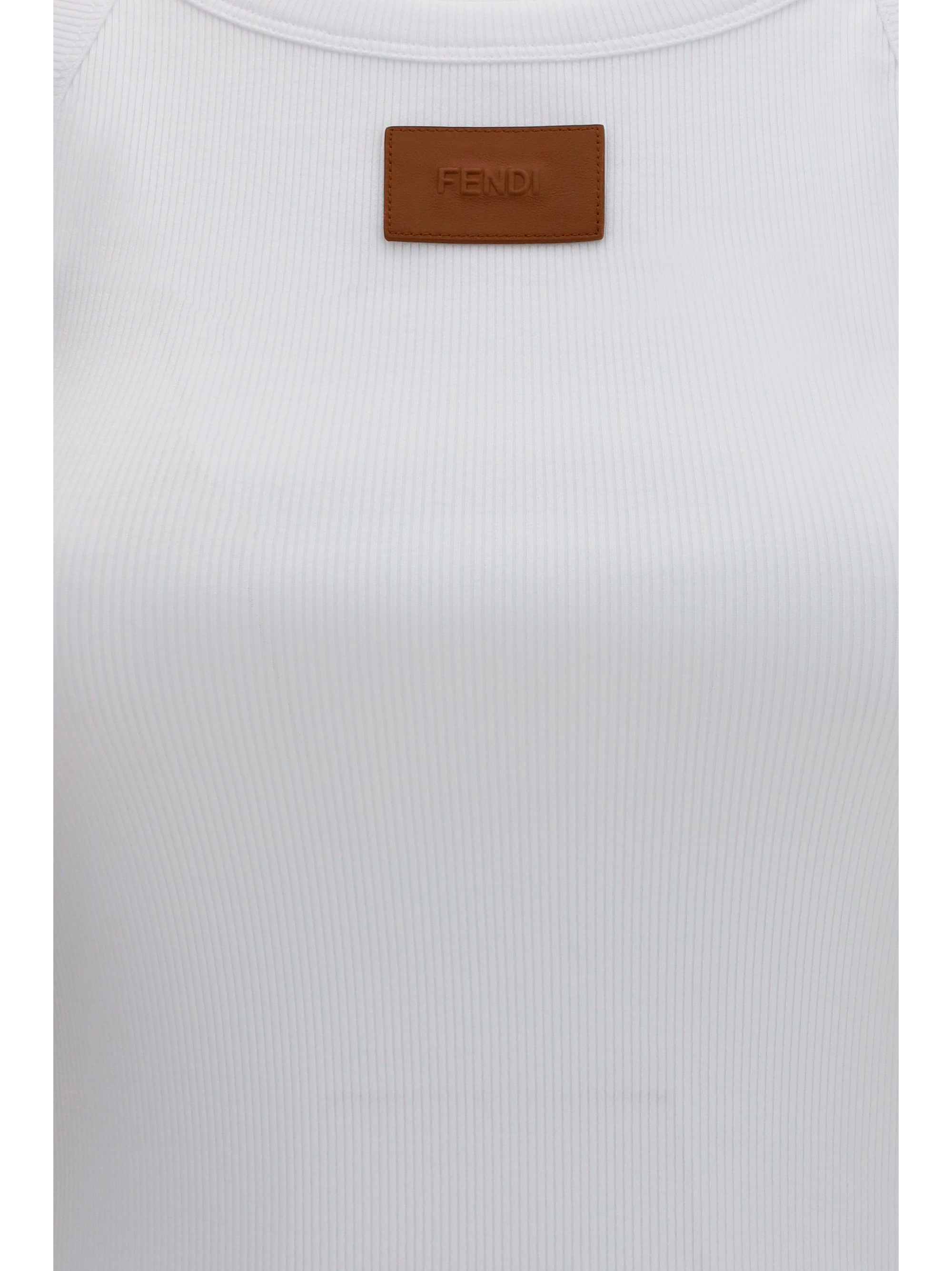 Ribbed cotton tank Top