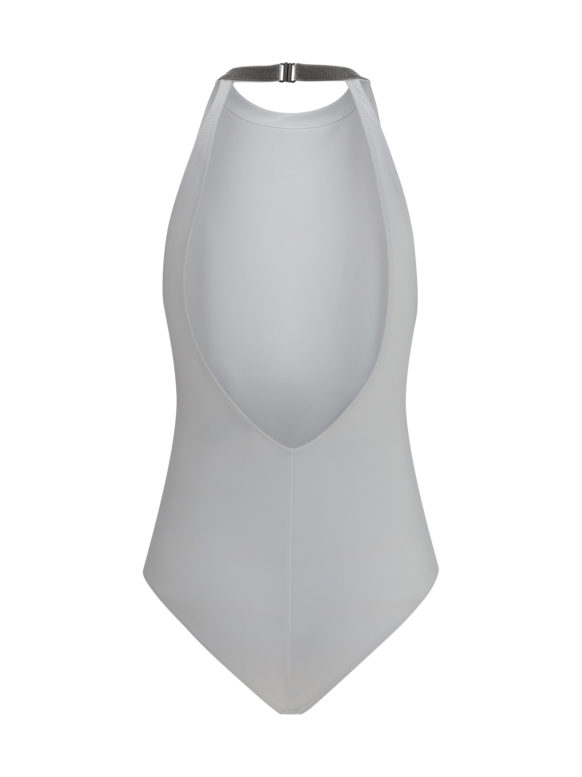 One-piece Swimsuit with monili embellishment