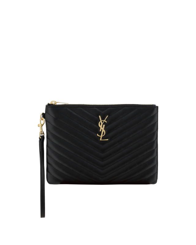 Matelassé Clutch Bag