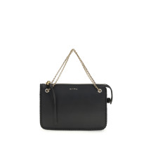 Leather Crossbody Clutch