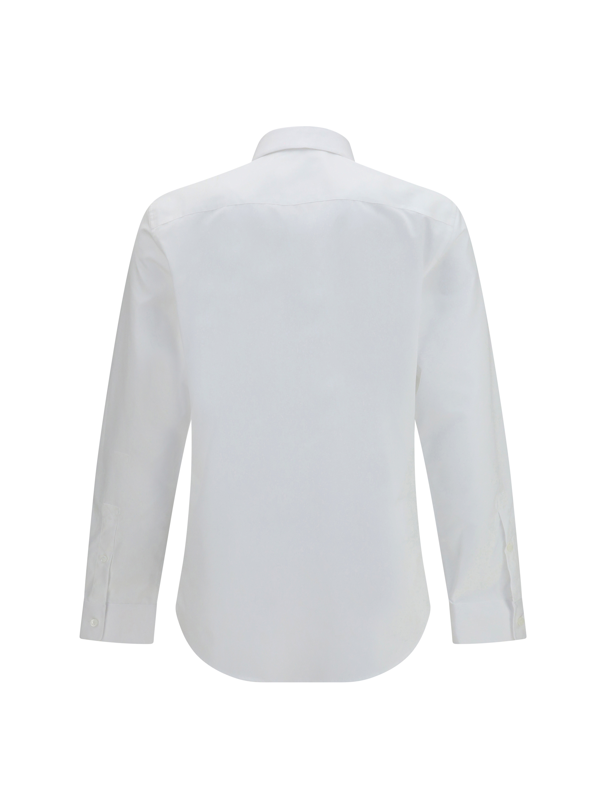 Cotton Shirt with Check trims