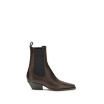 Leather ankle Boots