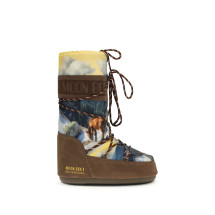 Moon Boot x Guest In Residence print Boots