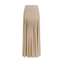 Calla long Skirt in viscose crêpe