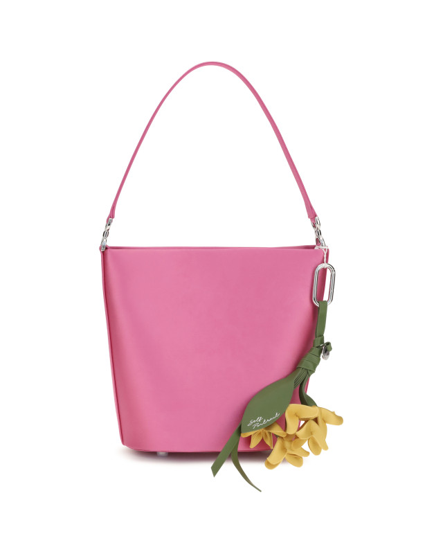 Satin Bucket Bag