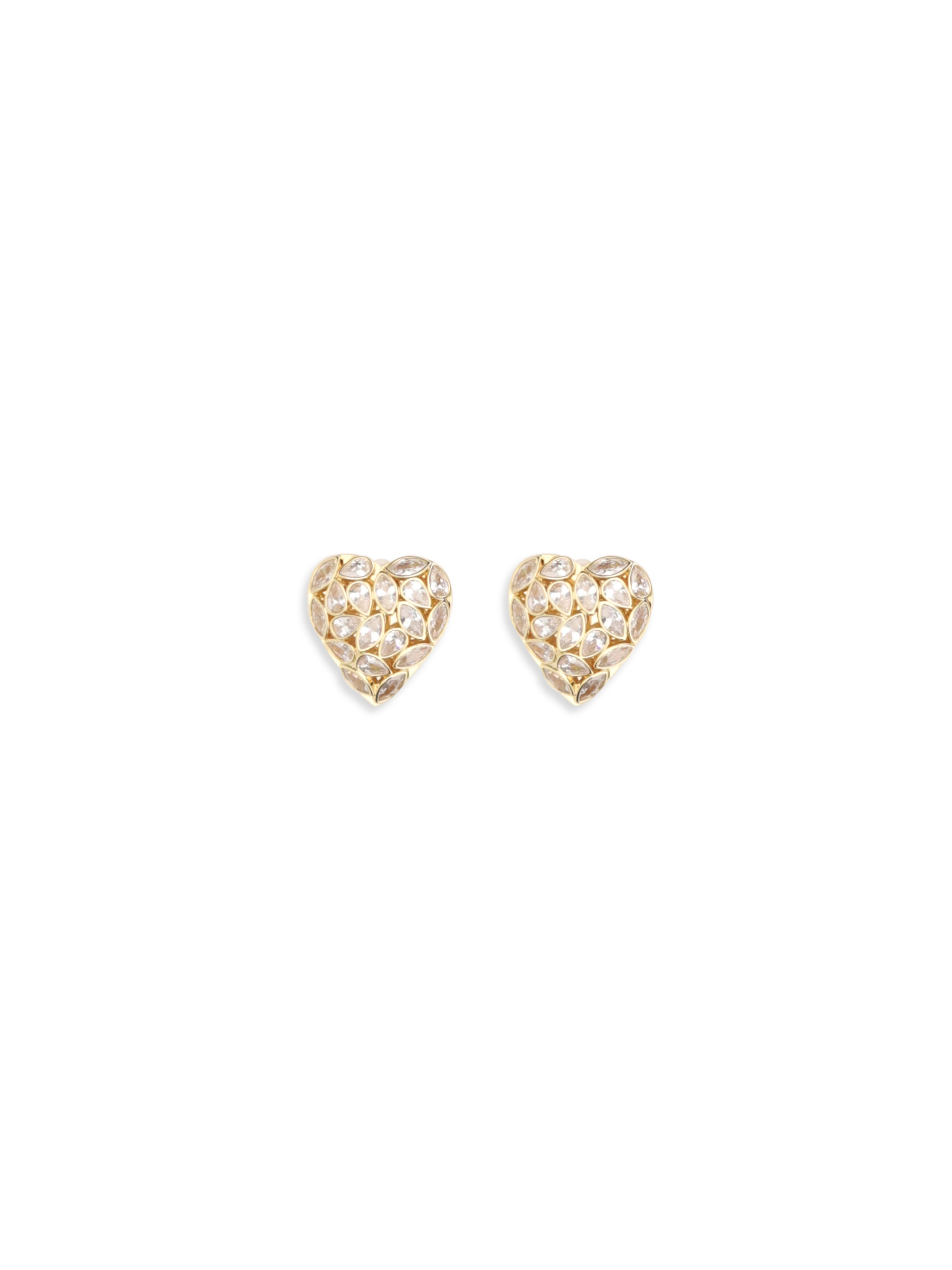 Embellished heart Earrings
